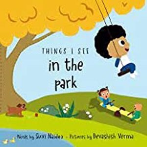 Cover page of the book 'Things I See In The Park'